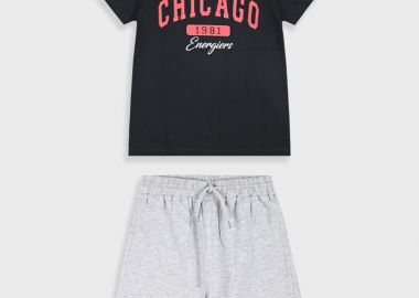 Σετ με τύπωμα για αγόρι | ΜΕΛΑΝΖΕ - Energiers - 